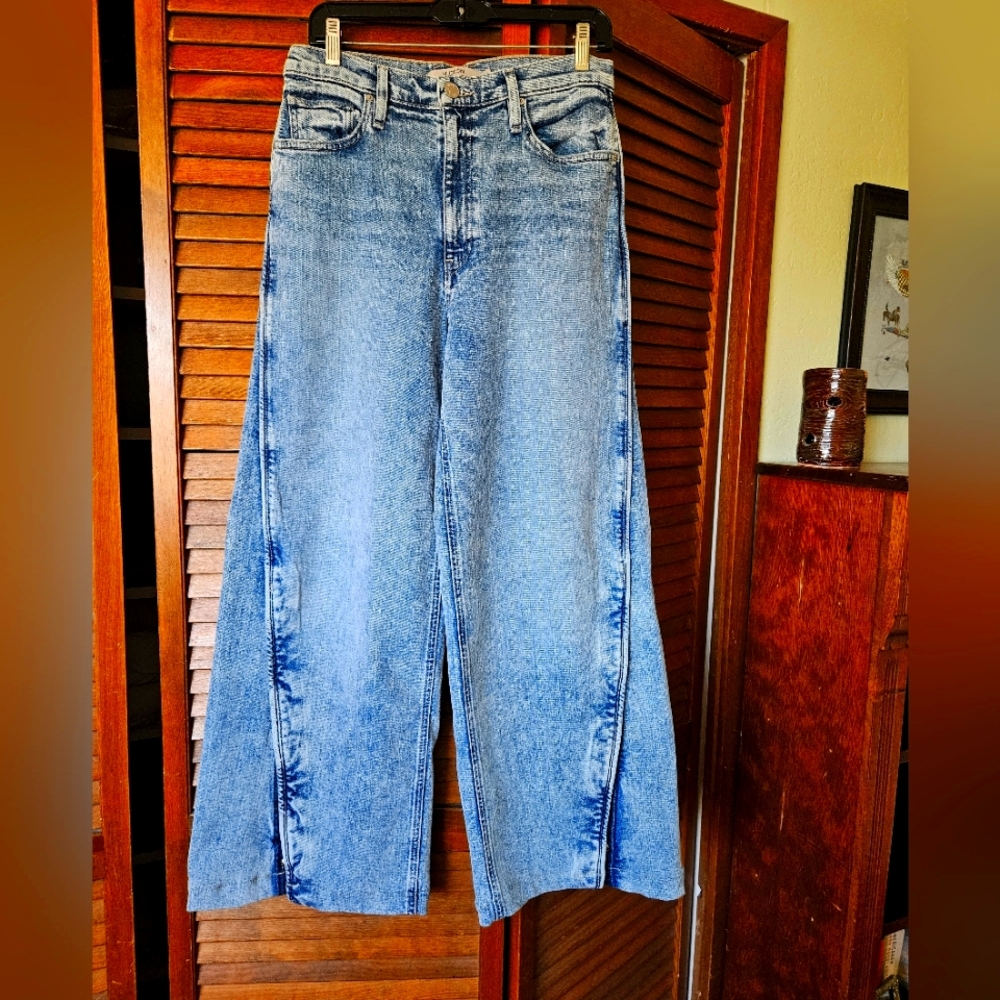 Hudson James High Rise Jeans Light Blue Flare Jeans
